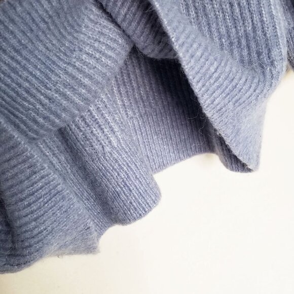 Lou & Grey Findley Chunky Ribbed Knit Turtleneck Oversized Sweater Alpaca S $90 - Picture 12 of 12